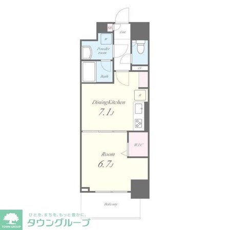 モンテーニュ名駅の物件間取画像